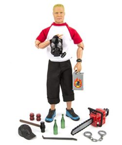 click n' play 12 inch enemy commando action figure with tools & accessories 12 pieces play set