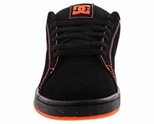 DC Men's Gaveler Low Shoe Skate, Black/Orange, 12