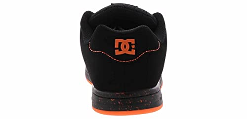 DC Men's Gaveler Low Shoe Skate, Black/Orange, 12