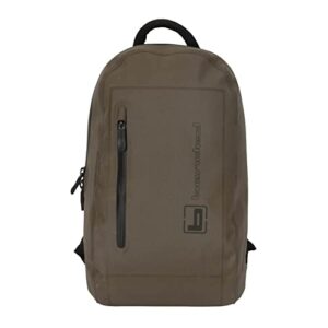 Banded Avery Arc Welded Micro Backpack-Marsh Brown - B08121