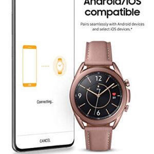 Samsung Galaxy Watch 3 (41mm, GPS, Bluetooth) Smart Watch Mystic Bronze (US Version, Renewed)