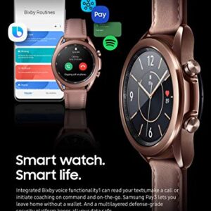 Samsung Galaxy Watch 3 (41mm, GPS, Bluetooth) Smart Watch Mystic Bronze (US Version, Renewed)