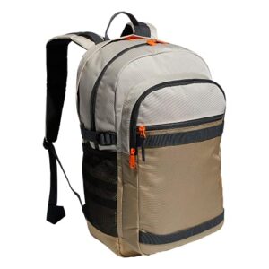 adidas core advantage 3 backpack, beige tone/alumina beige/grey six, one size