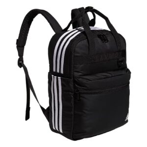 adidas unisex essentials 2 backpack, black/white, one size