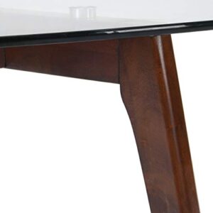 Christopher Knight Home 313920 Coffee Table, Walnut, 31.25 in x 32.6 in x 18 in (D x W x H)