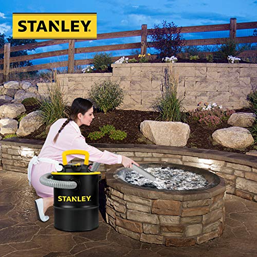 Stanley Ash Vacuum 4Gallon 4HP SL-18184, 4 Gallon, Black & Yellow