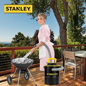 Stanley Ash Vacuum 4Gallon 4HP SL-18184, 4 Gallon, Black & Yellow