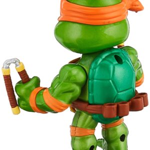 Jada Toys Teenage Mutant Ninja Turtles 4 Michelangelo Die-cast Figure, Toys for Kids and Adults, Orange, 31848