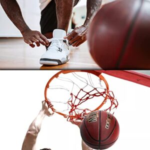 Senston Basketball 29.5" Leather Basketball Outdoor Indoor Mens Basketball Ball Official Size 7 Outdoor/Indoor Game Basket Ball