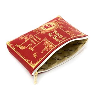 Well Read Beauty and the Beast Book Themed Clutch Purse for Book Lovers - Ideal Literary Gifts for Book Club, Readers, Authors & Bookworms - Clutch Wallet for Women