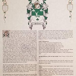 Tolley - Coat of Arms, Crest & History 3 Print Combo - Surname Origin: Germany