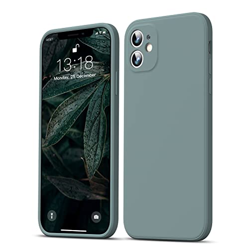 GOODVISH Compatible with iPhone 11 Case 6.1 inch | Ultra Slim Liquid Silicone Case | Upgraded Camera and Screen Protection | Full Covered Shockproof Cover | Green