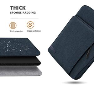 MoKo Laptop Sleeve Bag for 13.3-14 Inch, Notebook Carrying Case with Pocket Fits MacBook Pro M2 14" /13" M2/M1 Pro/M1 Max 14.2 2023-2021/Air 13.6" M2 2022, Surface Pro 9/8 13", Indigo