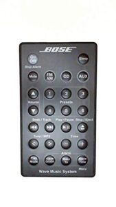 bose cream white remote control for wave music system awrcc1 awrcc2 aka wave radio/cd ii (renewed)