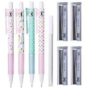 mr. pen- cute 0.7mm, 16 pcs, mechanical pencil for girls with lead and eraser for kids, fancy pencils