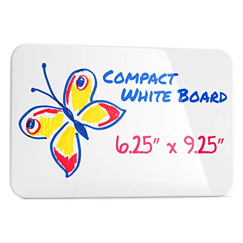 Small Dry Erase Board – Compact Durable Small White Board – Mini White Board for Desk or Kids Dry Erase Board