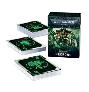 gw 40k datacards: necrons 2020 (9th)