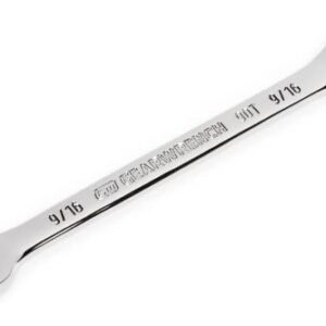 GEARWRENCH 9/16" 4 Degree Swing Arch 12 Point Ratcheting Combination Wrench - 86946