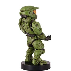 Exquisite Gaming: Halo: Master Chief - Mobile Phone & Gaming Controller Holder, Device Stand, Cable Guys, Xbox Licensed Figure