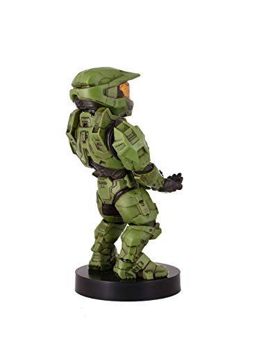 Exquisite Gaming: Halo: Master Chief - Mobile Phone & Gaming Controller Holder, Device Stand, Cable Guys, Xbox Licensed Figure