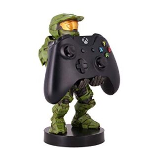 Exquisite Gaming: Halo: Master Chief - Mobile Phone & Gaming Controller Holder, Device Stand, Cable Guys, Xbox Licensed Figure