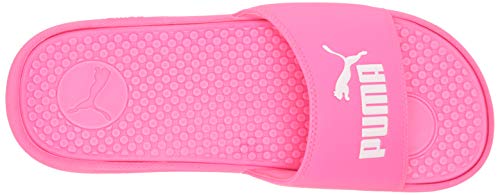 PUMA womens Cool Cat Slide Sandal, Knockout Pink-puma White, 9 US