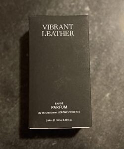 zara men's vibrant leather eau de parfum 3.4 fl oz/ 100ml