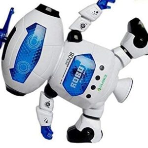 Happy Child Best Musical and Naugty Dancing Robot - 3D Lights and Very Attractive Musical Robot for Kids