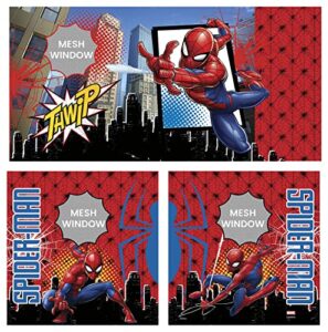 spider-man loft bed tent - curtain set for low twin loft bed (bed sold separately) by delta children