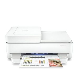 hp envy pro 6452 wireless all-in-one color inkjet printer, mobile print, scan & copy, instant ink ready, 5se47a (renewed)