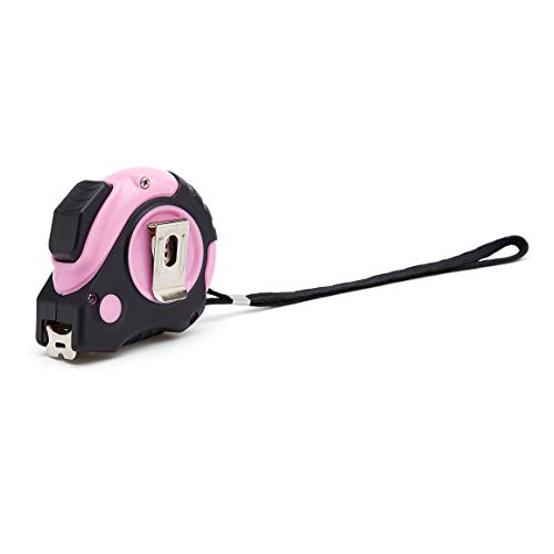 Amazon Basics Tape Measure - 16 Feet, Pink