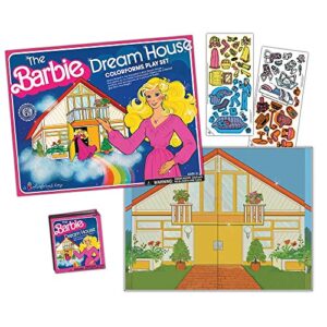 Colorforms Retro Play Set - Barbie Dreamhouse - The Classic Picture Toy That Sticks Like Magic - for Ages 3+