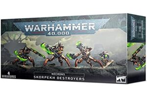 games workshop warhammer 40k - necron destroyer skorpekh