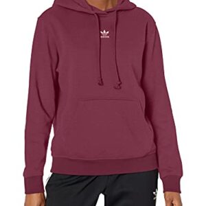 adidas Originals Women's Hoodie, Victory Crimson, X-Small