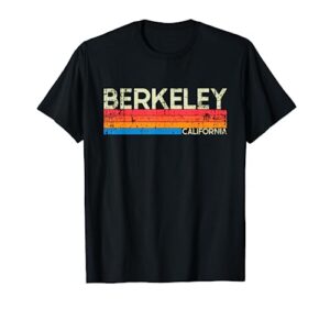 vintage retro berkeley california distressed t-shirt