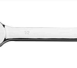 FLZOSPER 1/2 Inch SAE Flex-Head Gear Wrench,Box End Head 72-Tooth Ratcheting Combination Wrench Spanner