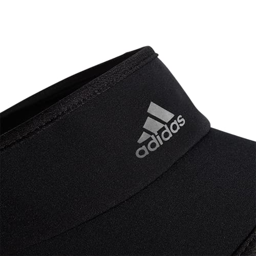 adidas Women's Superlite 2 Athletic Sport Performance Adjustable Fit Visor, Black, One Size