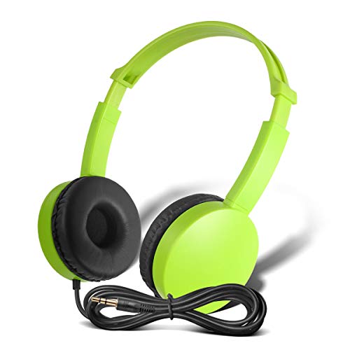 Kaysent School Headphones for Classroom Students - (KHPC-12Mixed) 12 Packs Multi-Colors Kids' Headphones for School, Library, Computers, Children and Adult(No Microphone)