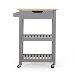 christopher knight home dade kitchen furniture, gray + natural