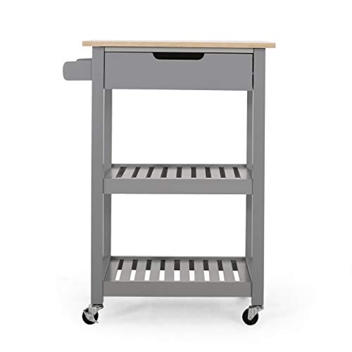 Christopher Knight Home Dade Kitchen Furniture, Gray + Natural