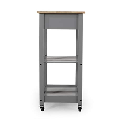 Christopher Knight Home Dade Kitchen Furniture, Gray + Natural