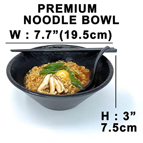 Jovely Korean Traditional Instant Ramen Small Hot Pot Set, 6.3" Aluminum Noodle Hot Pot(16cm, 1 Quart) with Lid, Silicone Hot Pot Holder, Premium Melamine Ramen Bowl, Chopsticks and Spoon Pack