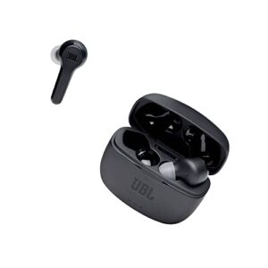 JBL Tune 215TWS True Wireless Earbud Headphones - Pure Bass Sound, Bluetooth, 25H Battery, Dual Connect (Black)