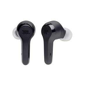 JBL Tune 215TWS True Wireless Earbud Headphones - Pure Bass Sound, Bluetooth, 25H Battery, Dual Connect (Black)