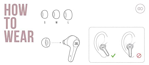 JBL Tune 215TWS True Wireless Earbud Headphones - Pure Bass Sound, Bluetooth, 25H Battery, Dual Connect (Black)