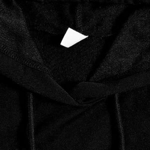 SweatyRocks Women's Hoodie Tops Casual Long Sleeve Graphic Tunic Sweatshirts Top Moon Print M