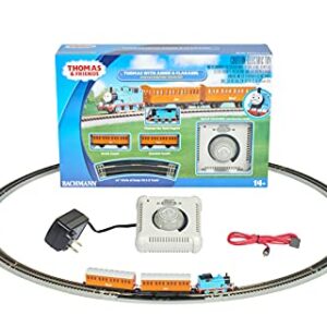 Bachmann Trains - Thomas with Annie and Clarabel Ready to Run Electric Train Set - N Scale, Blue