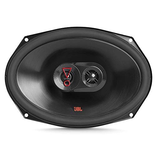 JBL Stage 39637F - 6inch x 9inch Three-way car audio speaker, No Grill