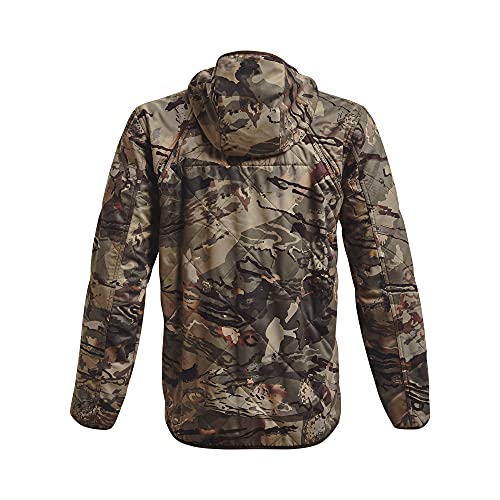 Under Armour mens Brow Tine ColdGear Infrared Jacket , Ua Forest 2.0 Camo (988)/Black , Medium