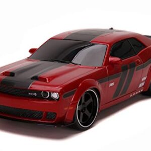 Jada Toys Hyperchargers 1:16 2020 Ford Mustang Shelby GT500 & 2019 Dodge Challenger SRT Remote Control Car, Toys for Kids and Adults